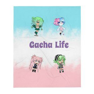 Gacha Club Life Throw Blanket
